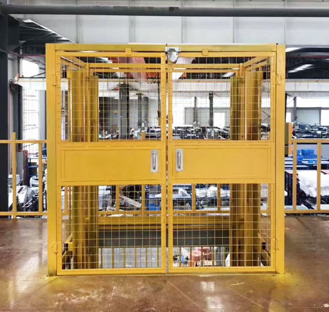 滁州智能导轨式升降机亮相